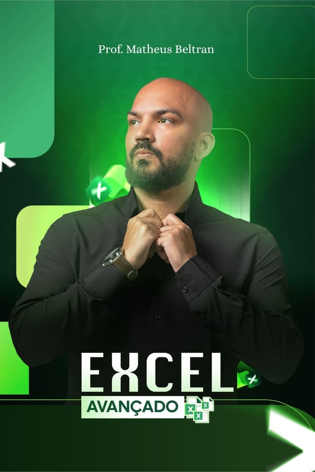 Capa do curso Excel Avançado