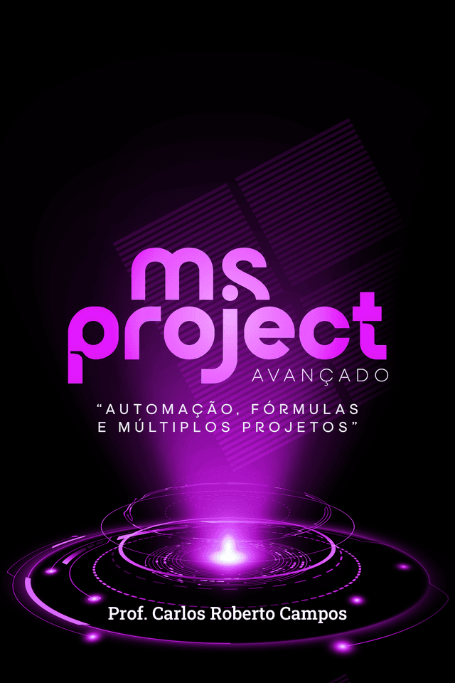 Capa do curso MS Project Avançado