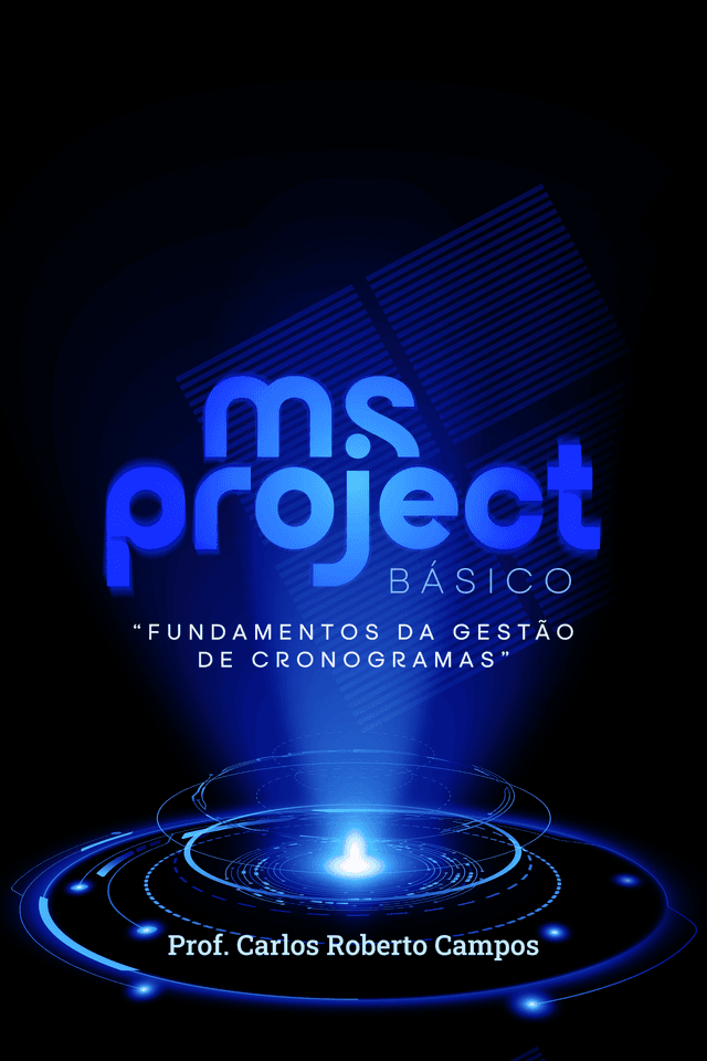 Capa do curso MS Project Básico