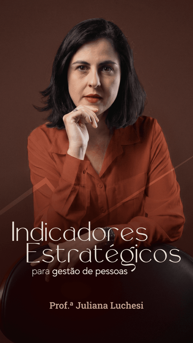 Capa do curso Indicadores Estratégicos para Gestão de Pessoas