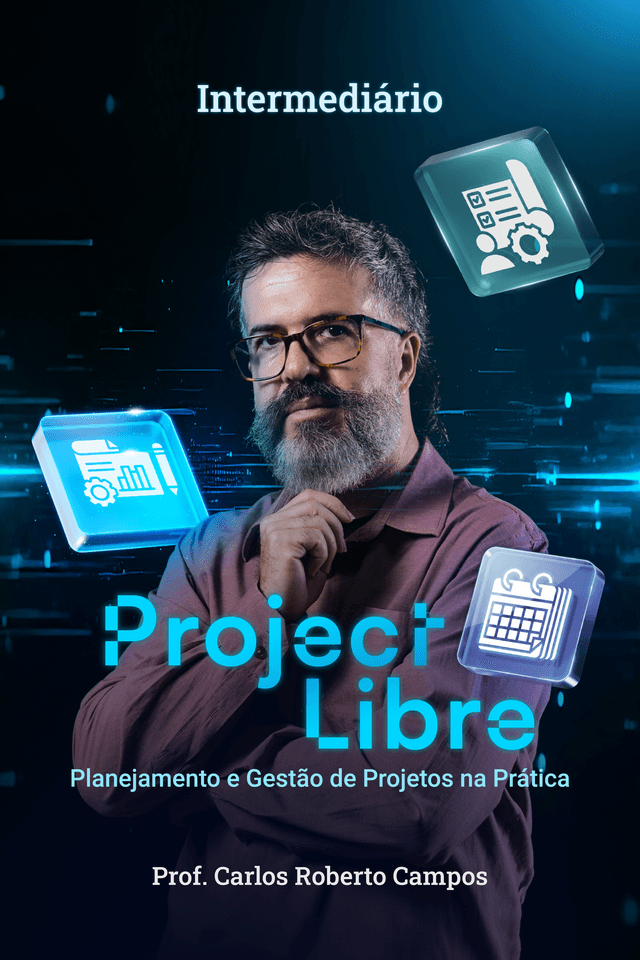 Capa do curso Project Libre Intermediário